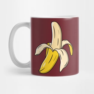 Half Peeled Banana Mug